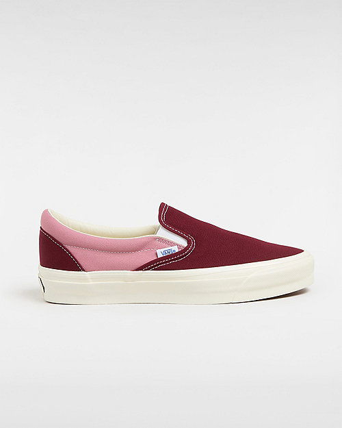 Sneakers och skor Vans Premium Slip-on 98 Shoes (maroon/pink) Unisex Pink, Size 2.5 Bourgogne | VN000CSE5T2