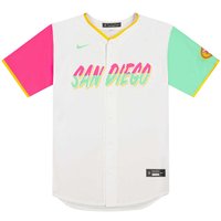 Skjorta Nike MLB Replica City Connect Jersey San Diego Padres Shirt Vit | T770-PYCC-PYP-CC4, 0