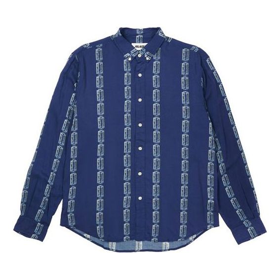 Skjorta Palace Razor Sharp Button-Down Shirt Blå | P21SHT007