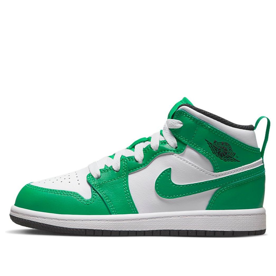 Kläder Jordan Air Jordan 1 Mid Lucky Green Grön | DQ8424-301, 0