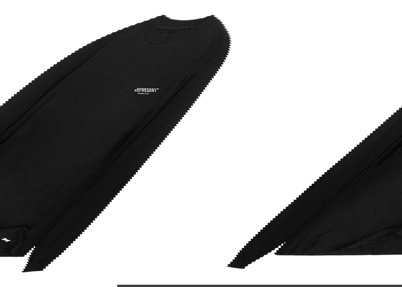 T-shirt Represent Clo Represent Owners Club Long Sleeve T-shirt Black Svart | MT4044-01, 0