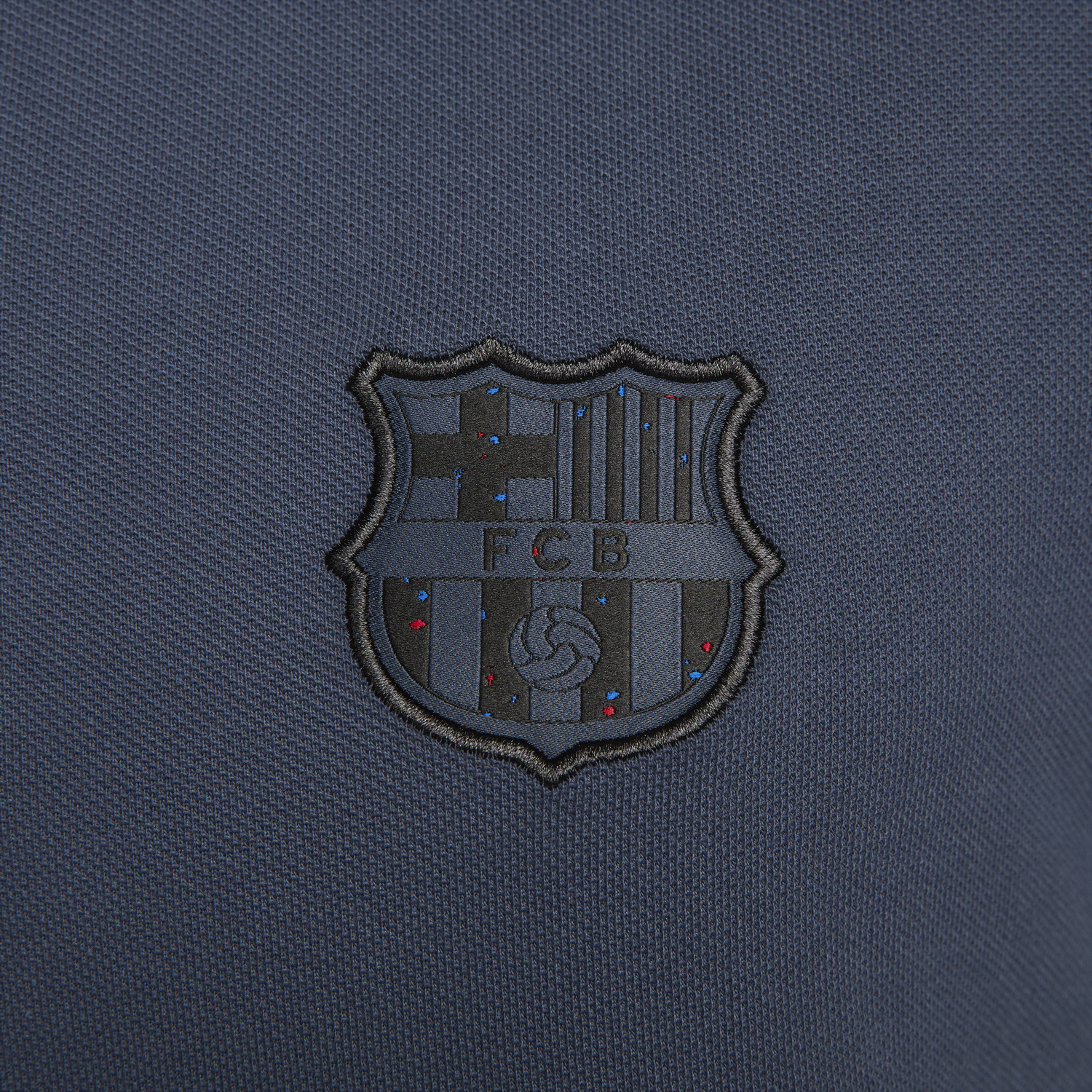 Polotröja Nike F.C.Barcelon Third Football Polo Shirt Mörkblå | DX8782-437, 1