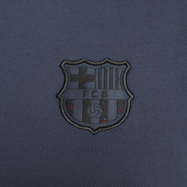 Polotröja Nike F.C.Barcelon Third Football Polo Shirt Mörkblå | DX8782-437, 1
