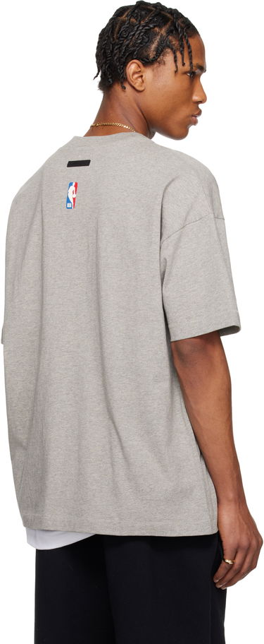 T-shirt Fear of God Fear of God ESSENTIALS NBA Nets Short Sleeve T-Shirt Grå | 125AL244105F, 2