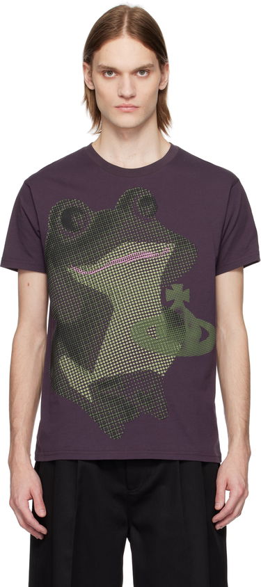 T-shirt Vivienne Westwood Vivienne Westwood Frog Classic T-Shirt Purpur | 3G01003C-J001M-, 0