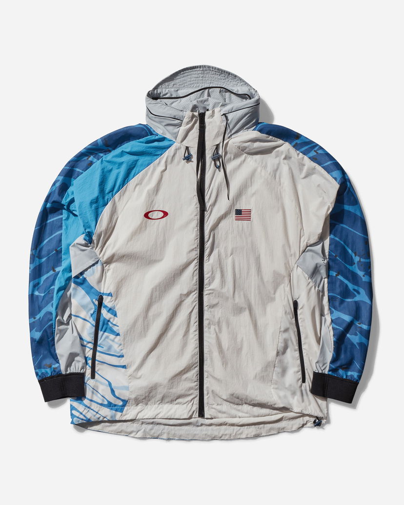 Vindjacka OAKLEY Team USA Surfing Windbreaker Grå | FOA407810 231
