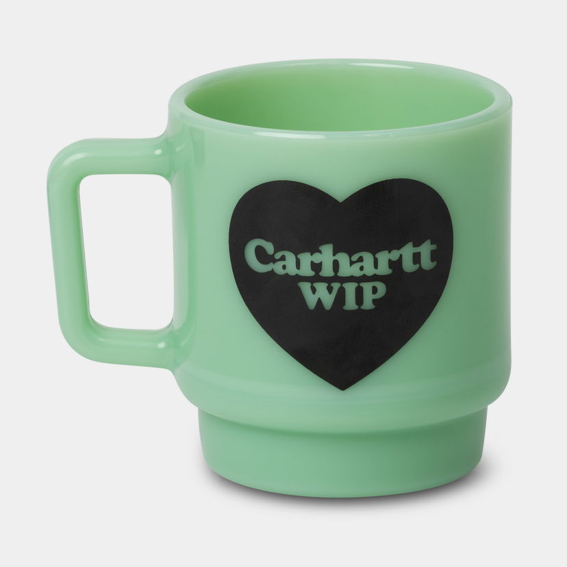 Heminredning Carhartt WIP Carhartt WIP Heart Glass Mug Grön | I035873_2