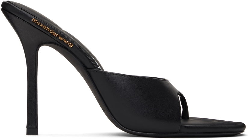 Tillbehör Alexander Wang Alexander Wang Lucienne 105 Thong Heeled Sandals Svart | 30125S010