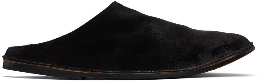 Kläder Marsèll Marsèll Strasacco Suede Mules Svart | MM3156 P024666