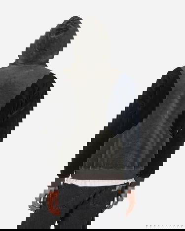 Sweatshirt Dime Wave Corduroy Hoodie Grå | DIMEHO239 CHA, 4