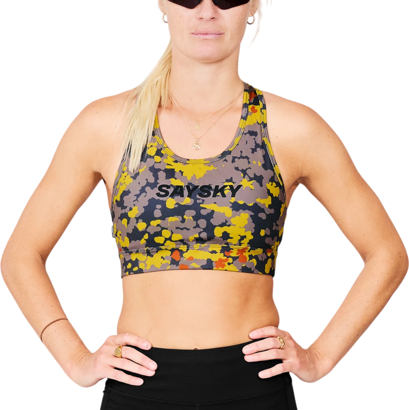 Behå Saysky Saysky Camo Combat Sports Bra Flerfärgad | mwrsb01c1019