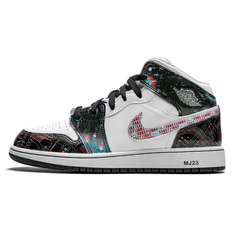 Sneakers och skor Jordan Air Jordan 1 Mid SE GS "Take Flight" Flerfärgad | BQ6931-114, 0