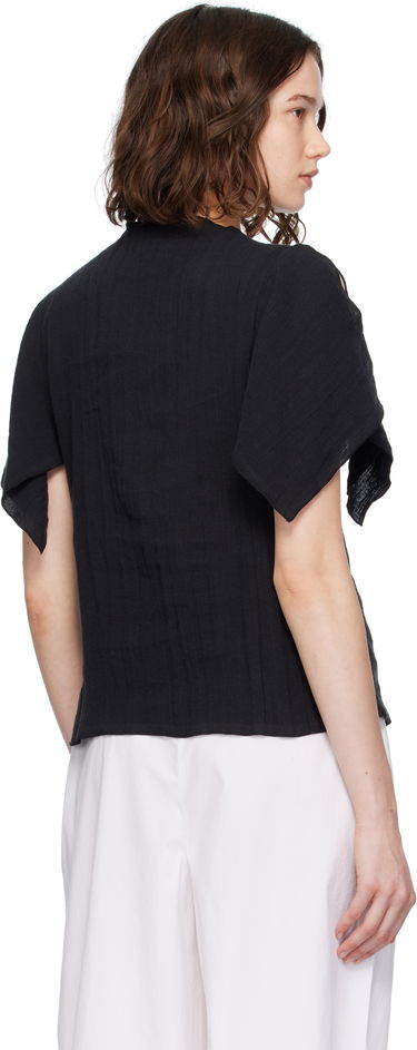 T-shirt Baserange Baserange Folio Short Sleeve Top Svart | TOFO-LC-SU25, 2
