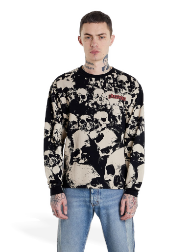 T-shirt Pleasures Despair Longsleeve Shirt Svart | P22SP014 black