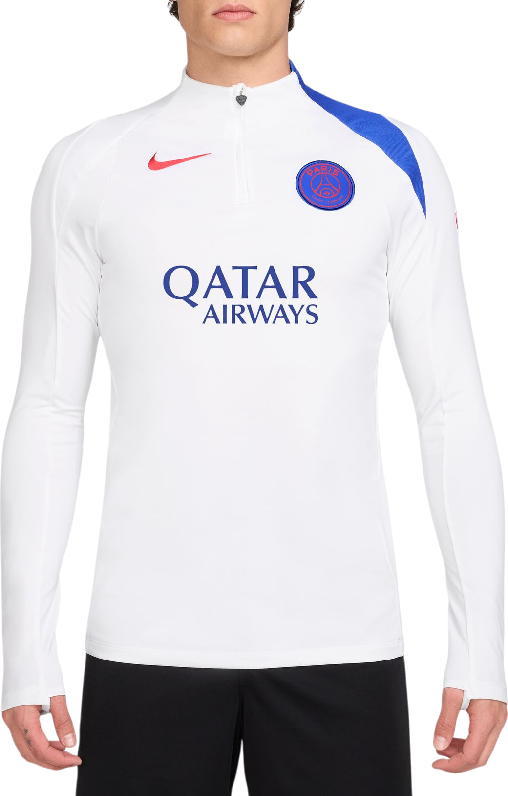 T-shirt Nike Paris Saint-Germain Total 90 Strike Soccer Knit Drill Top Vit | hm3356-101, 0