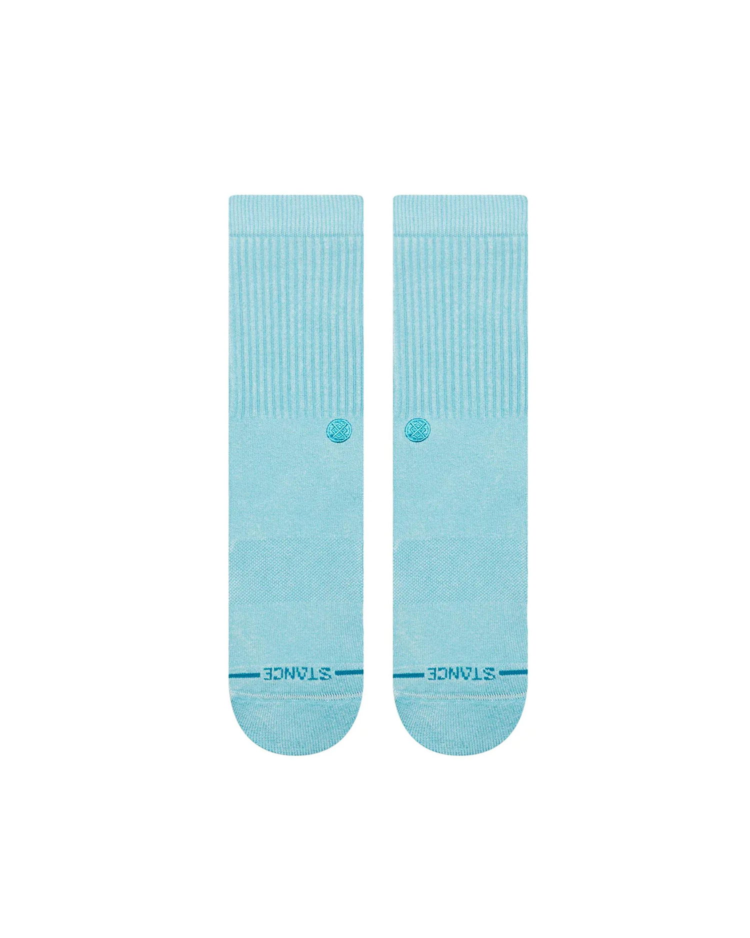 Strumpor Stance Icon Dyed Crew Socks Turkos | A556A25IDC-ELB, 0