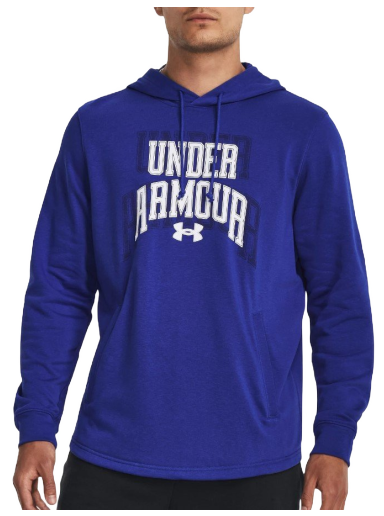Sweatshirt Under Armour UA Rival Terry Graphic Mörkblå | 1379766-400