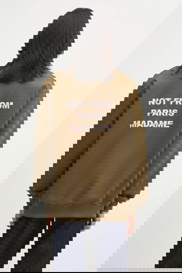 Sweatshirt Drôle de Monsieur Drôle de Monsieur Le Sweatshirt Slogan Grön | I.SW149.CO127, 0