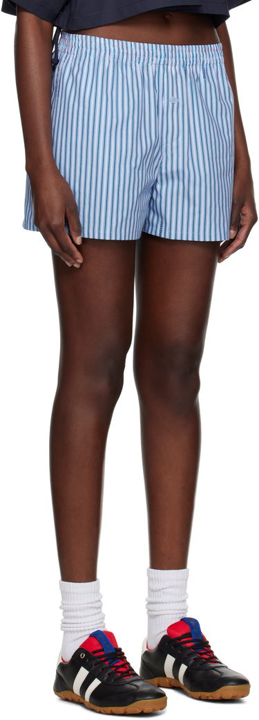 Boxare We11done We11done Classic Stripe Shorts Blå | WD-PT1-25-208-W-BL, 1