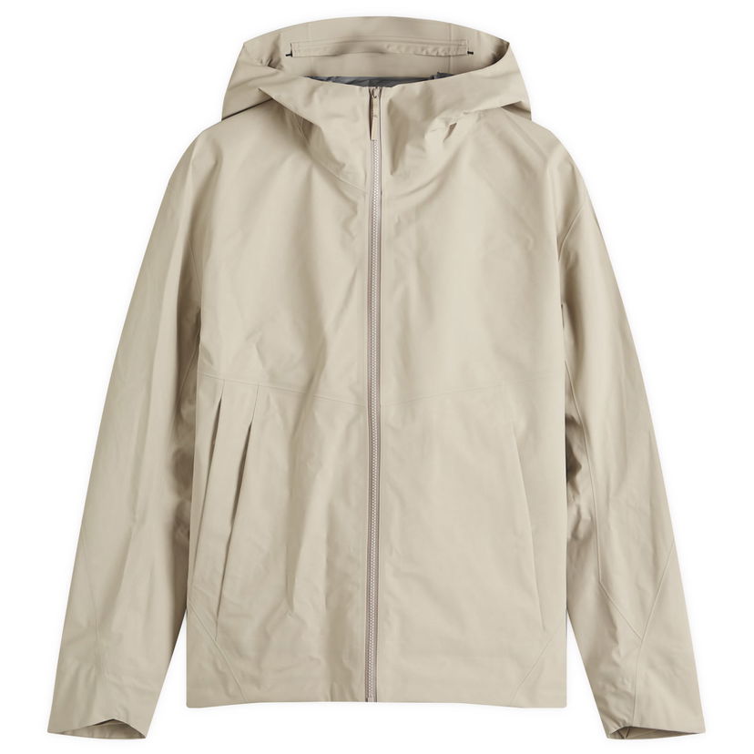 Regnrock Arcteryx Veilance Arris Hooded Jacket, Size Large Beige | X000009479-014067