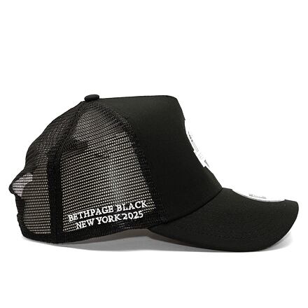 Keps New Era 9FORTY A-Frame Trucker Repreve PGA Ryder Cup Europe 2025 Black One Size Svart | 60487707, 1