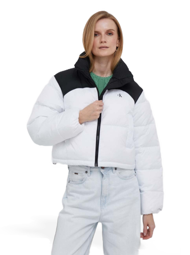 Pufferjacka CALVIN KLEIN Puffer Jacket Vit | J20J221379