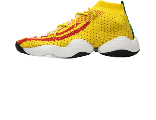 Sneakers och skor adidas Originals Crazy BYW LVL 1 Pharrell Gul | F97226