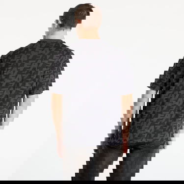 T-shirt Emporio Armani T-shirt Train Logo Series Polar Logo All-Over Print Svart | 7M000980AF10378U8117, 2