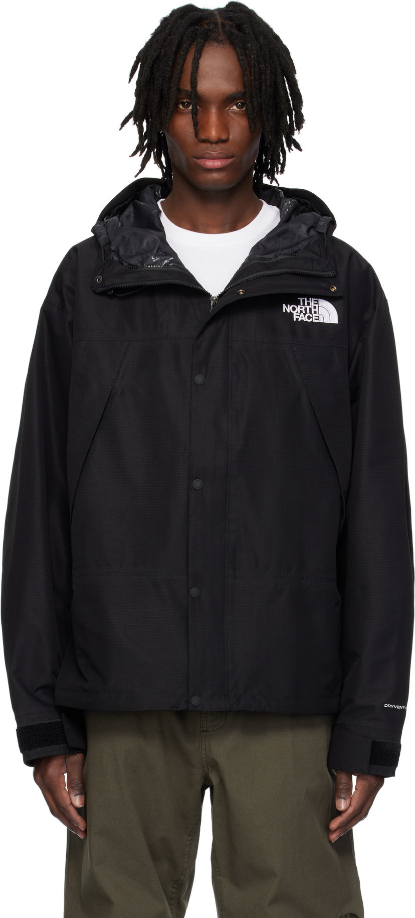 Parkas The North Face DRYVENT Mono Mountain Jacket Svart | NF0A88XF