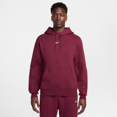 Sweatshirt Nike NOCTA Fleece Hoodie Bourgogne | FN7659-638, 2