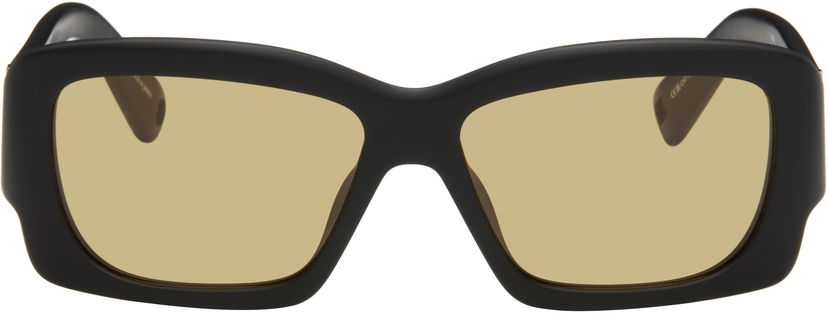 Solglasögon Jacquemus Square Frame Sunglasses Svart | JAC60C5SUN