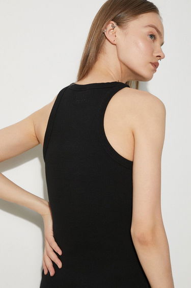 Klä VETEMENTS VETEMENTS Racing Mini Dress Svart | WE64DR440B, 4