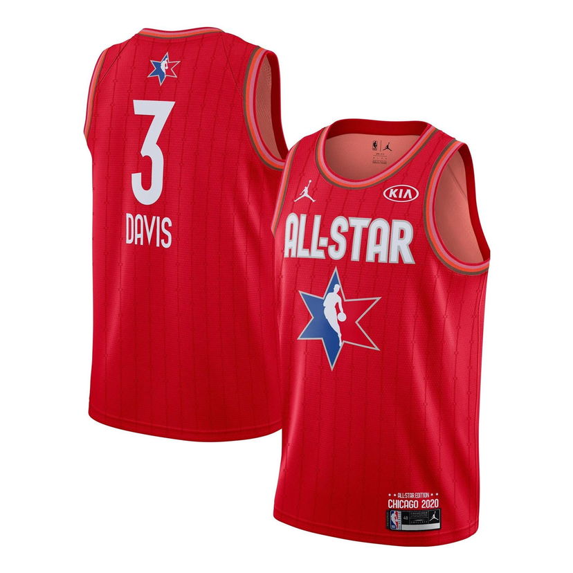 Jersey Jordan NBA All-Star Anthony Davis Jersey Röd | CJ1066-664