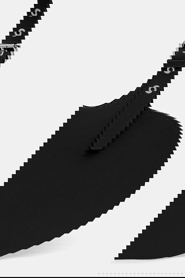 Tygpåse Coperni Coperni Belt Heart Tote Bag Svart | COPBA112F6062, 2