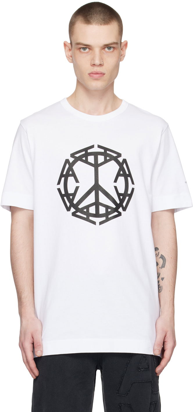 T-shirt 1017 ALYX 9SM Peace Sign Vit | AAUTS0407FA01, 0
