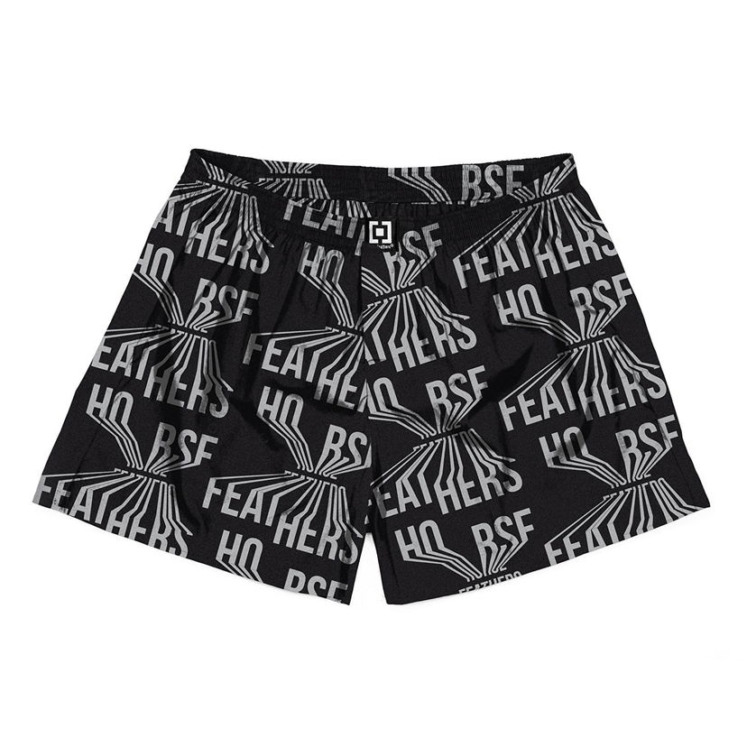 Boxare Horsefeathers Boxers Manny Boxer Shorts Bevel Svart | AM167B
