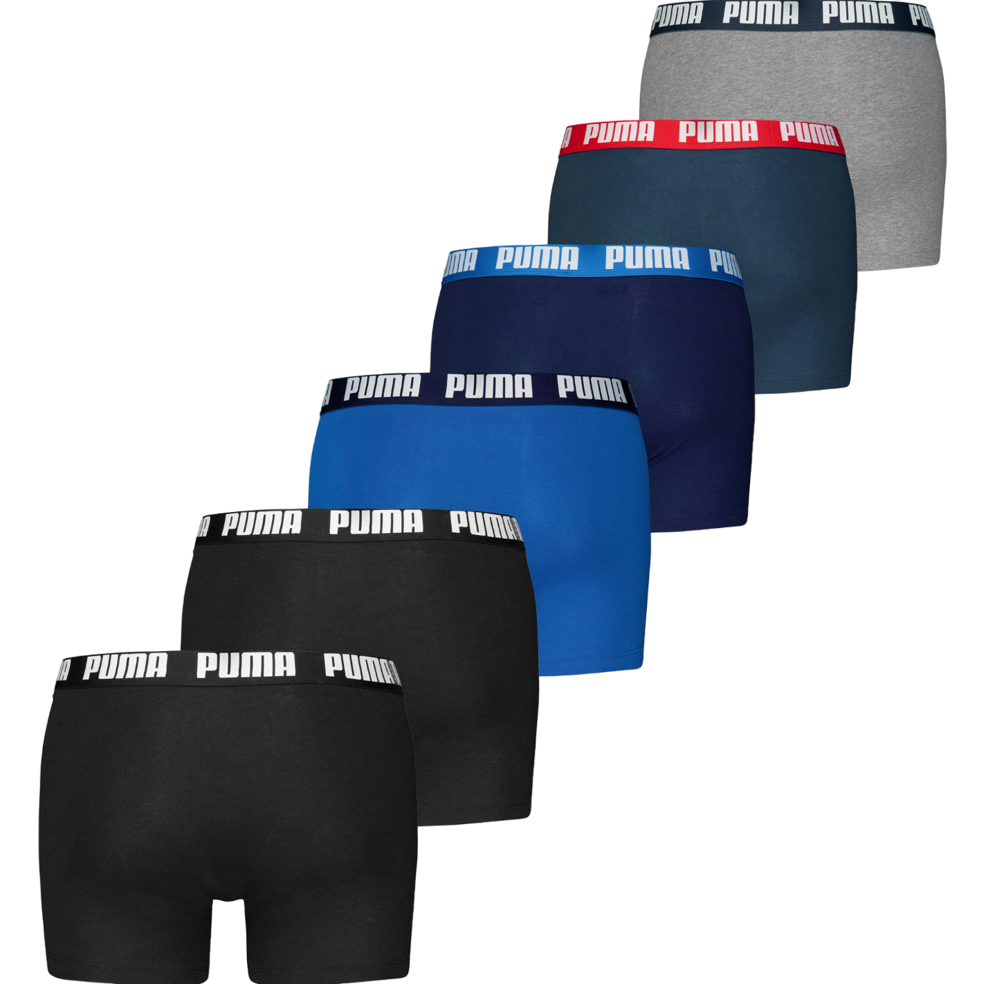 Boxare Puma Everyday Boxer 6 Pack Flerfärgad | 701227792-002, 1