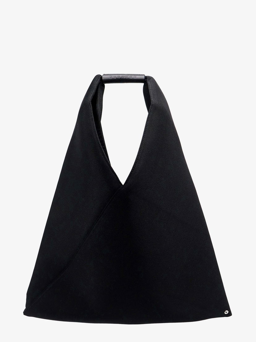 Tygpåse Maison Margiela Triangle Tote Bag Svart | S54WD0039P6414T8013