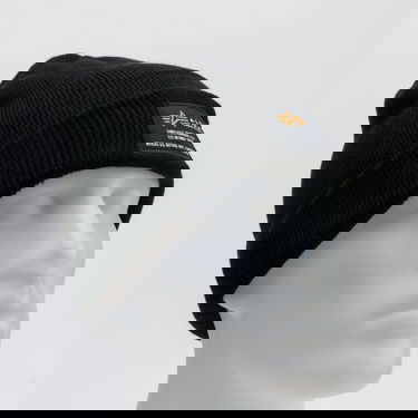 Mössa Alpha Industries Crew Beanie Svart | 128924 03, 0