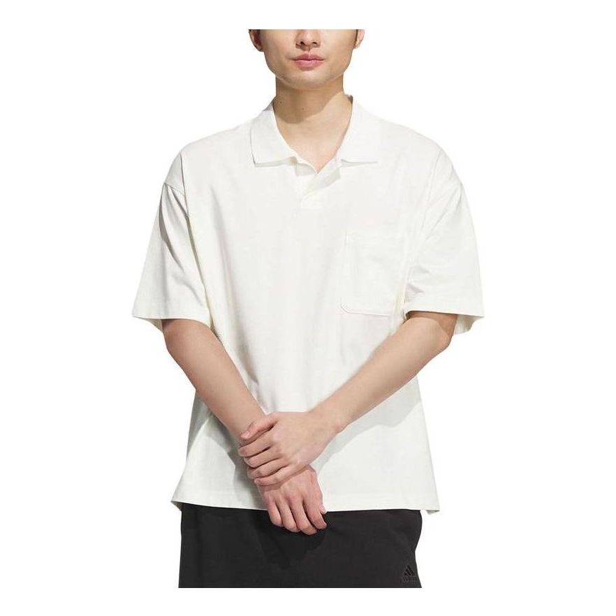 Polotröja adidas Originals Relaxed Polo Shirt Vit | IT3932, 0