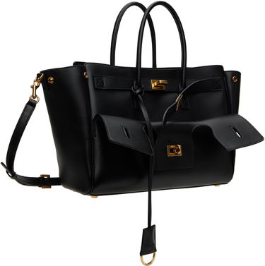 Handväska Balenciaga Balenciaga Bel Air Small Carry All Bag Svart | 812545 2ABAV, 1