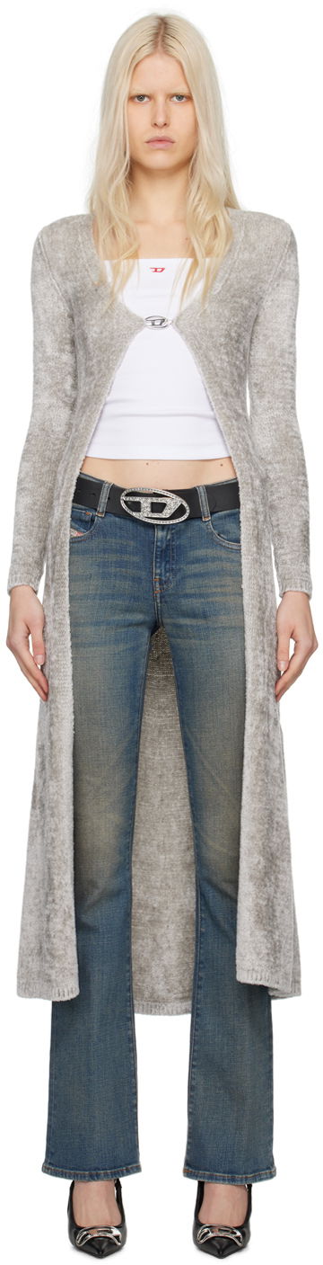 Sweater Diesel M-Carol Cardigan Grå | A13027 0BNAB