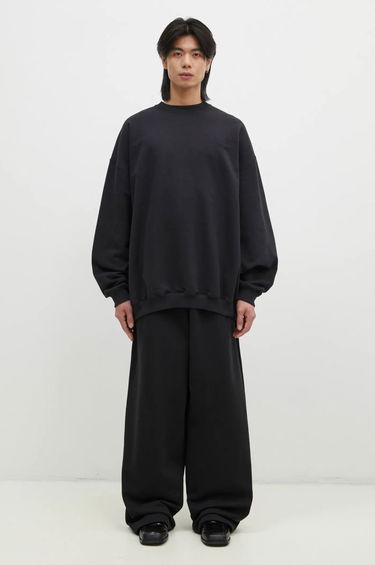 Sweatshirt VETEMENTS Embroidered Logo Oversized Sweatshirt Svart | UA66CW640B, 1