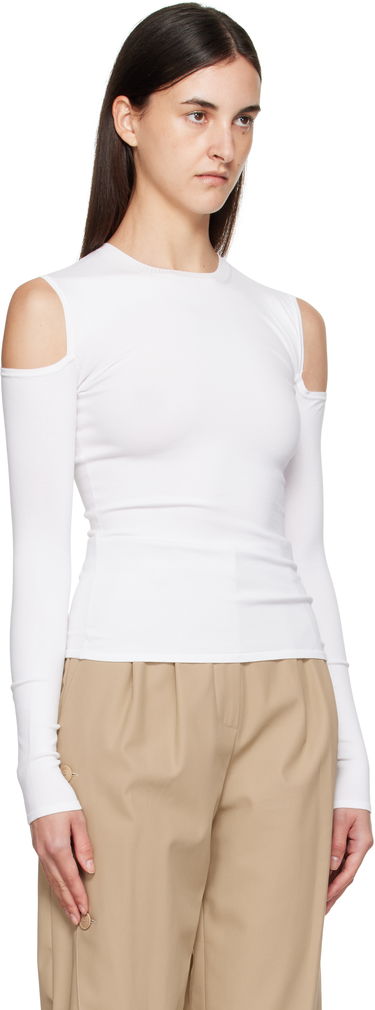 T-shirt Max Mara Max Mara Vik Cold-Shoulder Top Svart | 2511361092600, 4
