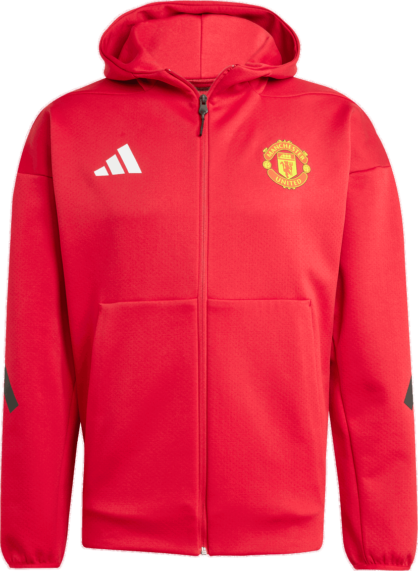 Sweatshirt adidas Originals Manchester United Anthem Jacket Röd | jn2901
