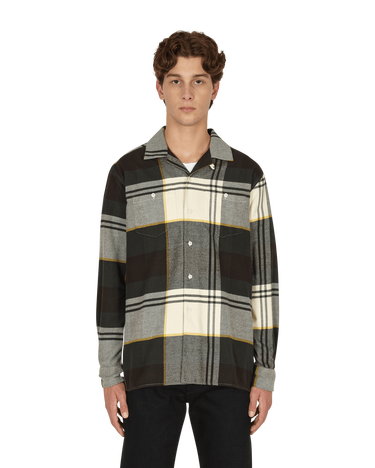 Skjorta Noah Plaid Lightweight Flannel Shirt Flerfärgad | S020FW21 BGW, 1