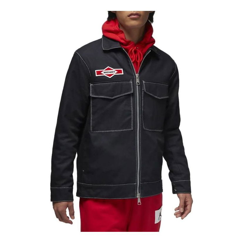 Jacka Jordan Why Not Men's Workwear Jacket Svart | DX0599-010