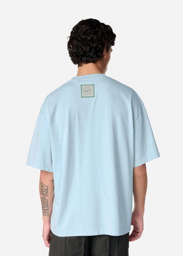 Crop top AXEL ARIGATO Blue T-Shirt Blå | A3003003, 4