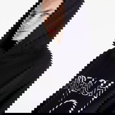 Sweatshirt PREACH Regular Distorted Smiley H GOTS Svart | 206247 900, 3