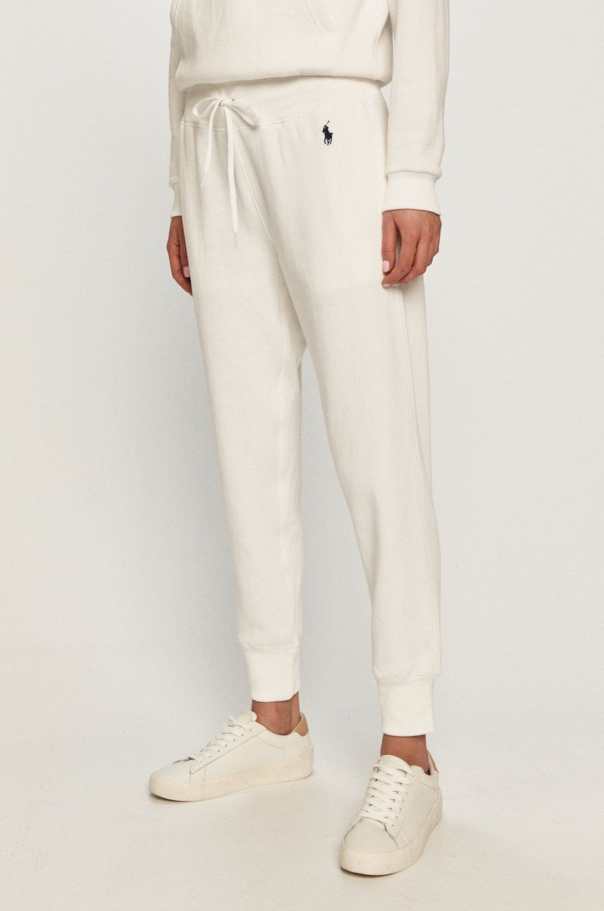 Träningsbyxor Polo by Ralph Lauren Cotton Joggers Beige | 211794397002, 0